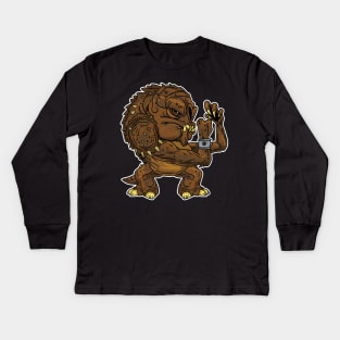 FULL OF RANCOR Kids Long Sleeve T-Shirt